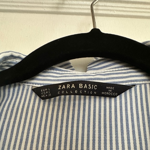 Zara Blue Midi Dress with Bird Embroidery - Picture 7 of 7